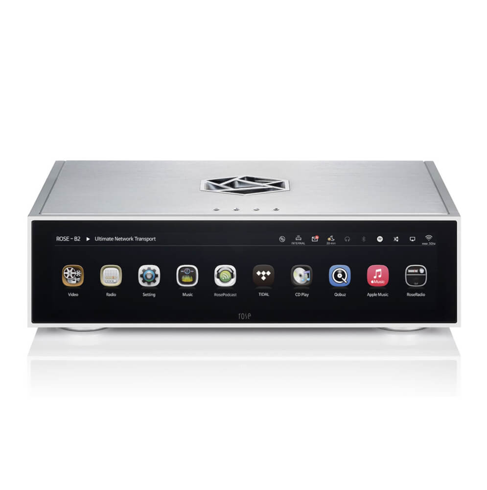 อุปกรณ์รับสัญญาณ HIFI ROSE : RS-130 TRANSPORT (SILVER)